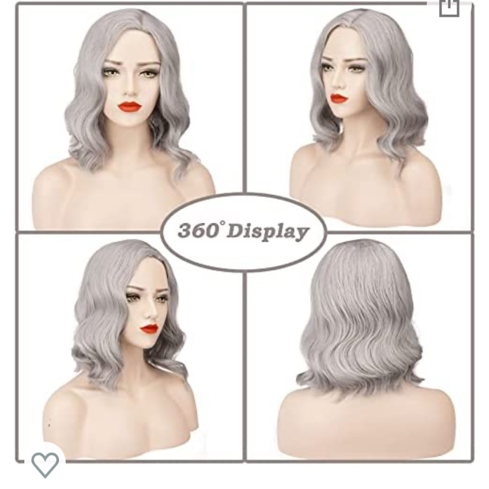‼️SALE‼️ NWT Silver wig ✨ - Picture 1 of 14